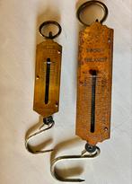 Veerunster 2x (12, 25, kg), Antiek en Kunst, Antiek | Gereedschap en Instrumenten, Ophalen of Verzenden