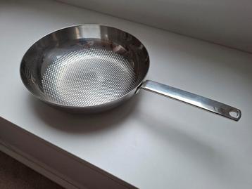 BK RVS Conical Deluxe Wokpan wok pan 30 cm beschikbaar voor biedingen