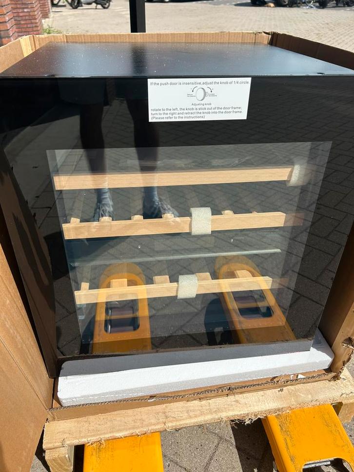 Dunavox Horizon-25.TO Wijnkoelkast, Witgoed en Apparatuur, Koelkasten en IJskasten, Nieuw, Zonder vriesvak, 45 tot 60 cm, Ophalen