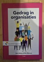 Gedrag in organisaties, Overige vakken, Ophalen of Verzenden, Zo goed als nieuw, Noordhoff Uitgevers