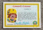 Garbage Pail Kids 1985 | UK Series 1 | Drippy Dan #23a, Hobby en Vrije tijd, Stickers en Plaatjes, Ophalen of Verzenden, Zo goed als nieuw