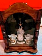 Antieke Zwarte Madonna Notre dam De Hal,️, Ophalen of Verzenden, Rechthoekig, Minder dan 50 cm