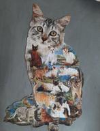 Cat Shaped legpuzzel, 1000st., Hobby en Vrije tijd, Ophalen of Verzenden, 500 t/m 1500 stukjes