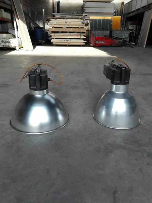 industriele hanglamp, philips lampen., Huis en Inrichting, Lampen | Hanglampen, Gebruikt, Ophalen