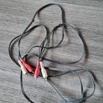 Audio kabel rood wit 1 meter, Ophalen of Verzenden, Gebruikt, Minder dan 2 meter, Luidsprekerkabel