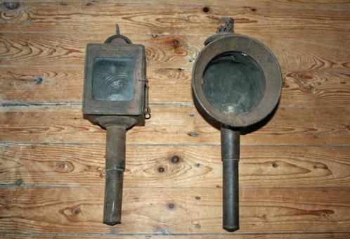 Franse koetslantaarns, Antiek en Kunst, Antiek | Lampen, Ophalen of Verzenden