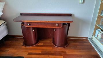 Antiek wandmeubeltje/secretaire/kaptafel beschikbaar voor biedingen