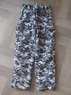 Skibroek legerprint maat s, Ophalen, 160 tot 180 cm, Kleding, Overige merken