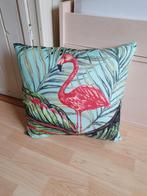 Kussen met flamingo 45x45 cm nieuw, Ophalen of Verzenden, Nieuw, Vierkant
