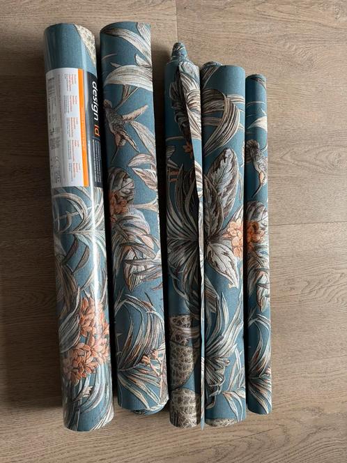 Te koop aangeboden: behang Dutch Wallcoverings flamingo, Huis en Inrichting, Stoffering | Behang, minder dan 10 m², Ophalen of Verzenden