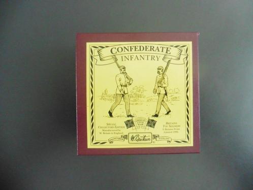 W. Britain 8881, Confederate Infantry., Hobby en Vrije tijd, Modelbouw | Figuren en Diorama's, Nieuw, Figuur of Figuren, Ophalen of Verzenden