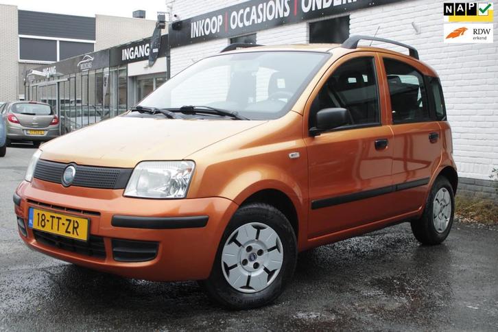 Fiat Panda 1.1 Active, Auto's, Fiat, Bedrijf, Te koop, Panda, ABS, Airbags, Centrale vergrendeling, Dakrails, Metallic lak, Radio