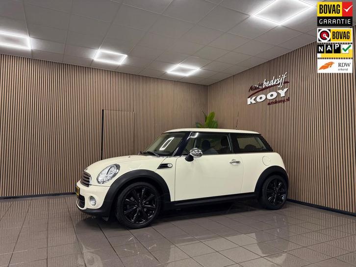 Mini Mini 1.6 One Kite White * 1e Eig / Navigatie / Cruise c, Auto's, Mini, Bedrijf, Te koop, One, ABS, Airbags, Airconditioning