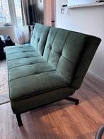 Groene Slaapbank, Gebruikt, 90 cm, Ophalen of Verzenden, Twijfelaar
