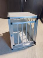 Aluminium transportbox/autobench. Maat M 70x54cm., Dieren en Toebehoren, Ophalen, Gebruikt
