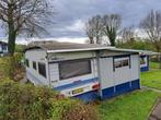 Hobby 540 met Ben Eilers voortent en gehele inboedel, Caravans en Kamperen, Caravans, 2 aparte bedden, Kleine zit, Particulier