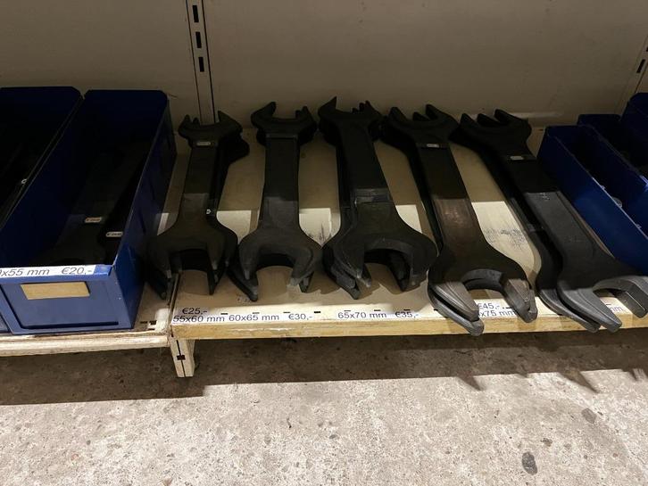 Machinesteeksleutel dubbel, Doe-het-zelf en Verbouw, Gereedschap | Handgereedschap, Nieuw, Ophalen