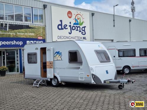 Knaus Sudwind 450 FU Mover - Luifel, Caravans en Kamperen, Caravans, tot en met 4, 750 - 1000 kg, Rondzit, Knaus, Frans bed, Overige typen