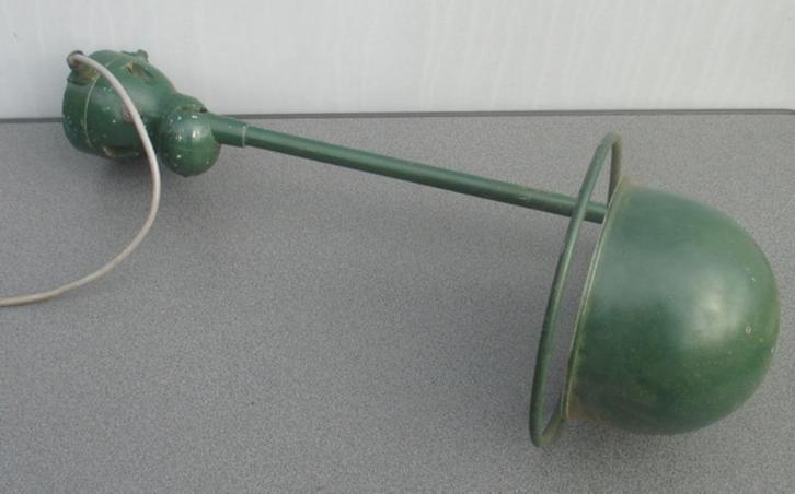 originele industriele atelierlamp Jielde één arm, Antiek en Kunst, Antiek | Lampen, Verzenden