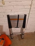 Batavia telescopische ladder - 3.87 meter, Doe-het-zelf en Verbouw, Gebruikt, Ophalen of Verzenden, Ladder, Opvouwbaar of Inschuifbaar