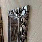 Barok Spiegel -houten lijst - Zilver- 150 x 80 cm -TTM Wonen, Www.ttmwonen.nl, Nieuw, Ophalen of Verzenden, Info@ttmwonen.nl