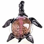 Murano Stijl Schildpad Beeldje met Kwal, Ophalen of Verzenden