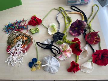 Gevilte Bloemen Collectie beschikbaar voor biedingen