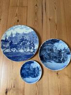 delfs blauwe wandborden, Ophalen, Gebruikt