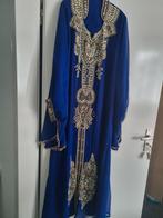 Dubai Takchita Jurk - Blauw, Dubai, Ophalen of Verzenden, Zo goed als nieuw, Blauw