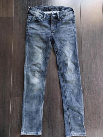Spijkerbroek antraciet van Indian Blue jeans jongen mt 134