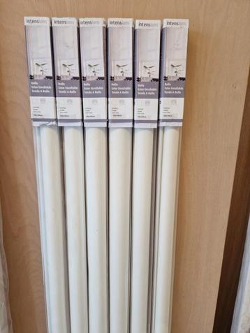 6x Rolgordijn 150x190 cm kleur Unita Beige beschikbaar voor biedingen