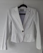 Jasje, Kleding | Dames, Jasjes, Kostuums en Pakken, H&M, Wit, Ophalen of Verzenden, Maat 36 (S)