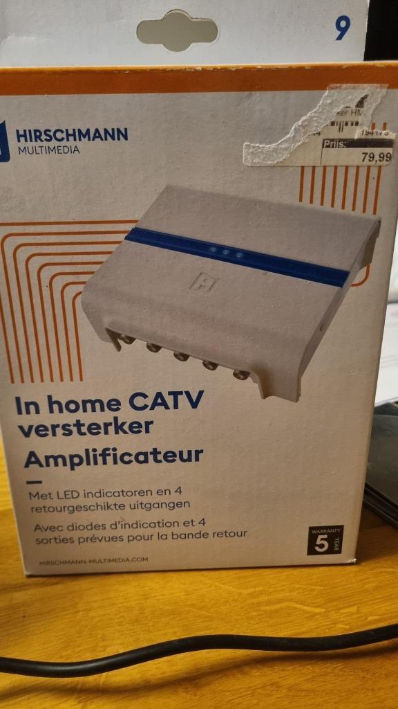 hirschmann antenne versterker hmv41, Audio, Tv en Foto, Televisie-accessoires, Nieuw, Ophalen of Verzenden