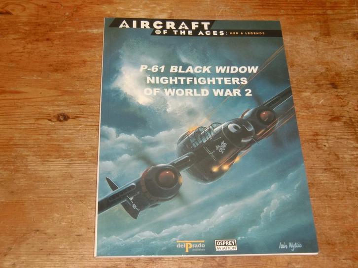 P-61 Black Widow nightfighters of world war 2 (USAF, Wo2), Verzamelen, Luchtvaart en Vliegtuigspotten, Zo goed als nieuw, Boek of Tijdschrift
