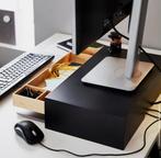 IKEA ELLOVEN Monitorstandaard met Lade – Uitstekende Staat, Computers en Software, Laptopstandaarden, Ophalen, Zo goed als nieuw