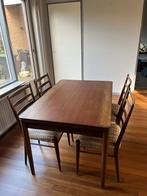 Vintage pastoe - Cees Braakman met vier stoelen, Ophalen