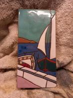 Tegel 10x20 met zeilboot, Ophalen of Verzenden