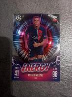 Topps Match Attax Energy 2023/24. Kylian Mbappe PSG., Verzenden, Zo goed als nieuw, Plaatje
