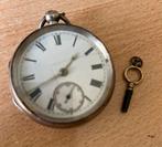 zak horloge met sleuteltje, Overige merken, Ophalen of Verzenden, Voor 1900, Zilver