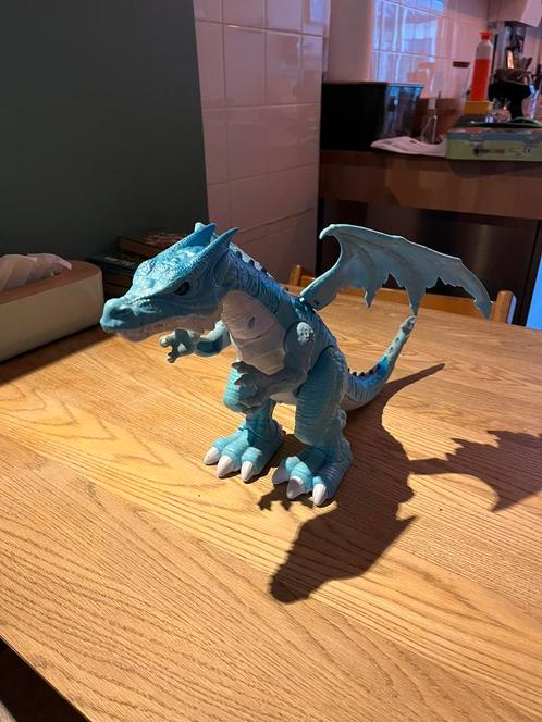 Robo Alive ijsdraak, Kinderen en Baby's, Speelgoed | Actiefiguren, Zo goed als nieuw, Ophalen of Verzenden