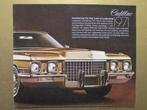 1971 CADILLAC mailer brochure, Engels, Boeken, Overige merken, Ophalen of Verzenden, Zo goed als nieuw