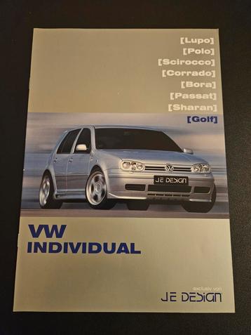 Brochure JE Design Volkswagen 2001 beschikbaar voor biedingen