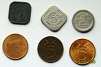 **  Nederland  - 6 verschillende Stuivers - Kwaliteit  **, Verzenden, Euro's, Setje