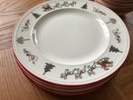 Wedgwood windsor christmas kerst dinerborden 27cm 12x, Ophalen of Verzenden, Zo goed als nieuw, Bord(en), Wedgwood