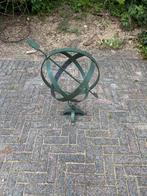 Stalen zonnewijzer, Tuin en Terras, Zonnewijzers, Ophalen, Gebruikt