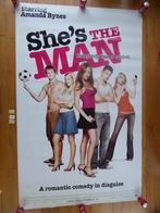 #34 Poster film She's the man, Ophalen of Verzenden, Nieuw, Deurposter of groter, Film en Tv