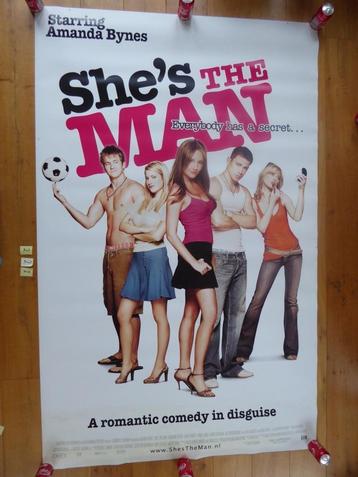 #34 Poster film She's the man beschikbaar voor biedingen