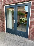 Dubbele Tuin Deur, Doe-het-zelf en Verbouw, Deuren en Horren, Ophalen, Gebruikt, 120 cm of meer, Overige typen