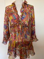 Zijden tuniek Dolce & Gabanna m 36/ It 42 zomerse kleuren, Verzenden, Zo goed als nieuw