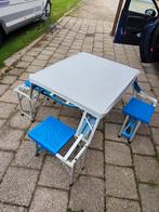 Compacte kampeertafel, zeer stevig, incl hoes, Ophalen of Verzenden, Gebruikt, Campingtafel
